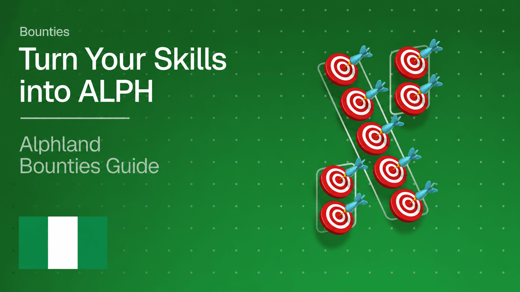 Make you turn Your Skills into ALPH: This one na Alphland Bounties Guide